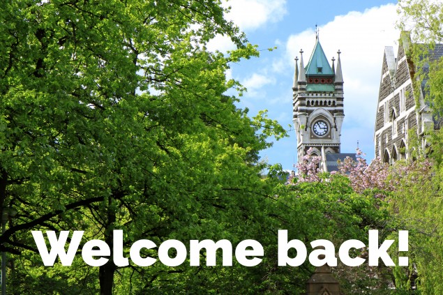 Students, welcome back!