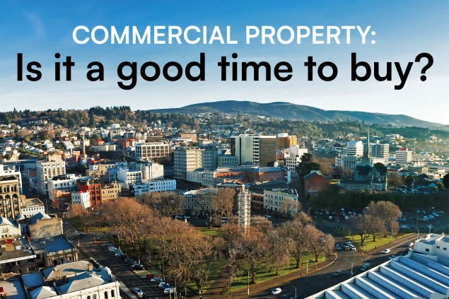Is now a good time to buy commercial property?